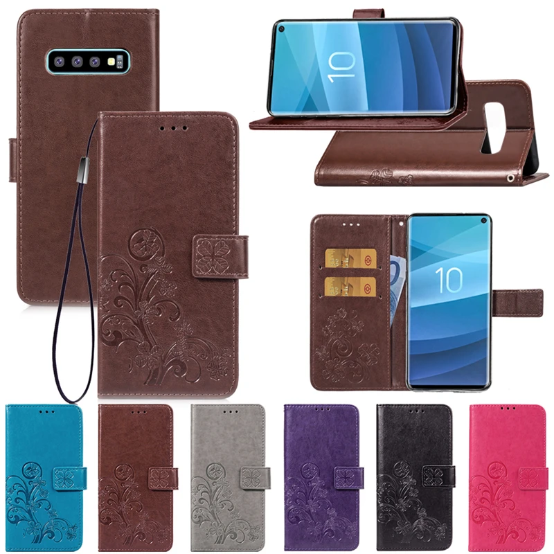 Винтажный цветочный чехол-кошелек для Samsung galaxy S8 S9 S10 Plus S10E M10 M20 J4 J6 J8 A7 A9 A6 A8 2018 J7 J5 J3