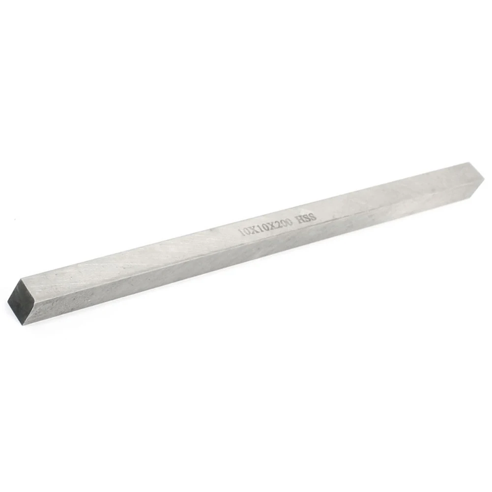 

Useful 10mm x 10mm x 200mm Turning Parting Milling Lathe HSS Tool Bit Gray