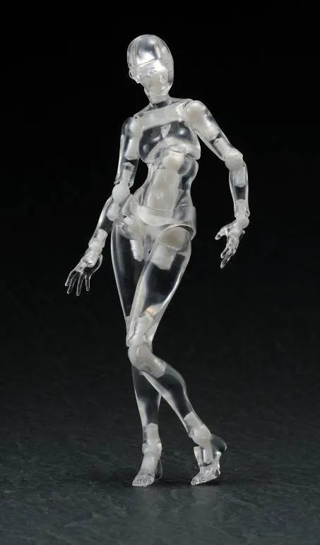 Аниме Figma Archetype Body chan Body kun ferrite, фигурка, прозрачный цвет, подвижная ПВХ Коллекция, модель, игрушки для детей