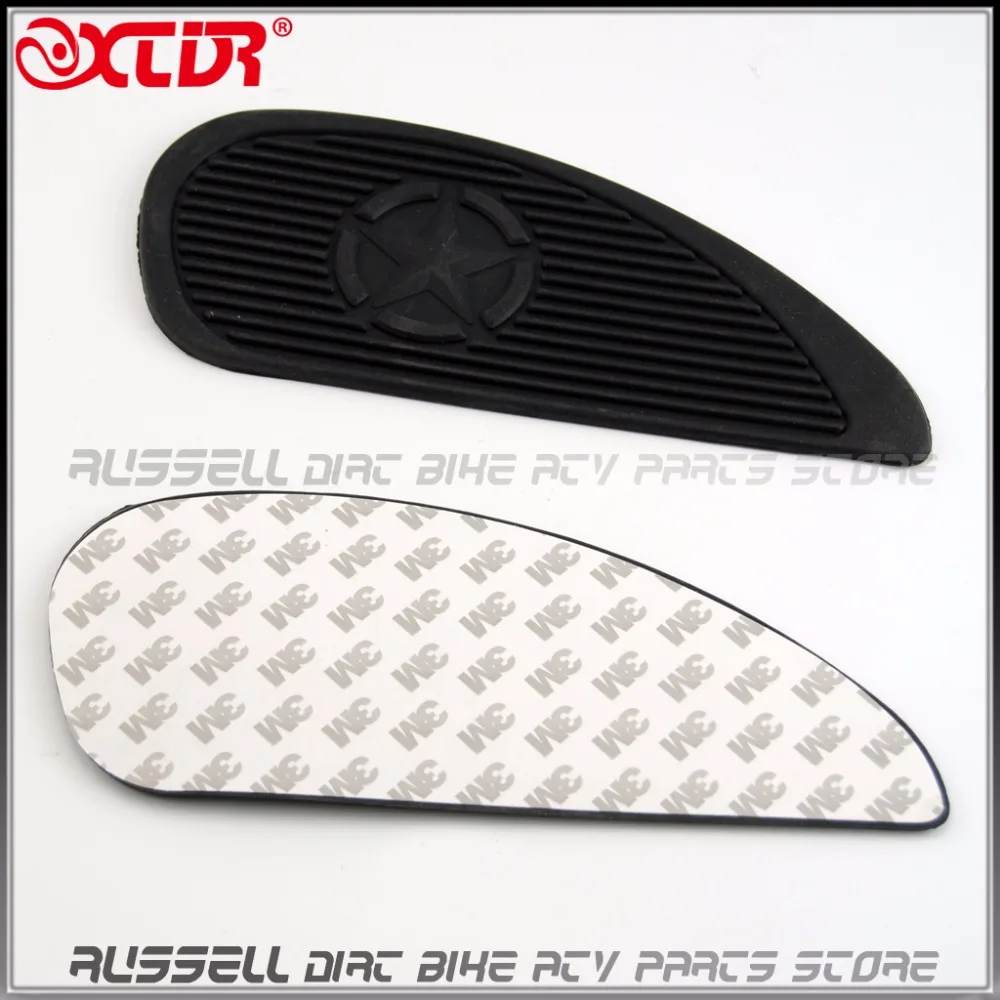 Резиновый чехол-накладка для мотоцикла кафе гонщика газового топливного бака