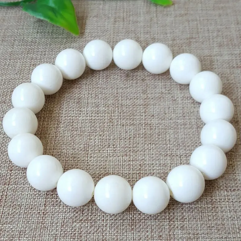 Natural AAA White Tridacna Bracelet 6-16mm Beads Jewelry Accessories Color Stone Bracelets for Women Men | Украшения и аксессуары