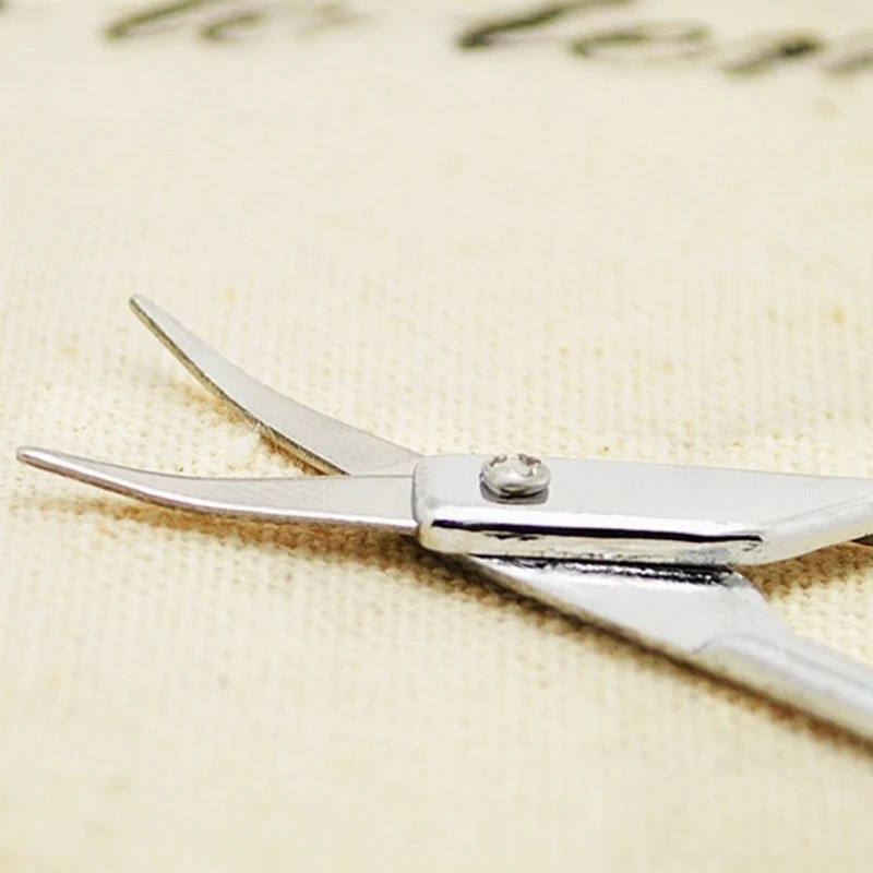 1 шт. красивые высококачественные ножницы для бровей из углеродистой стали