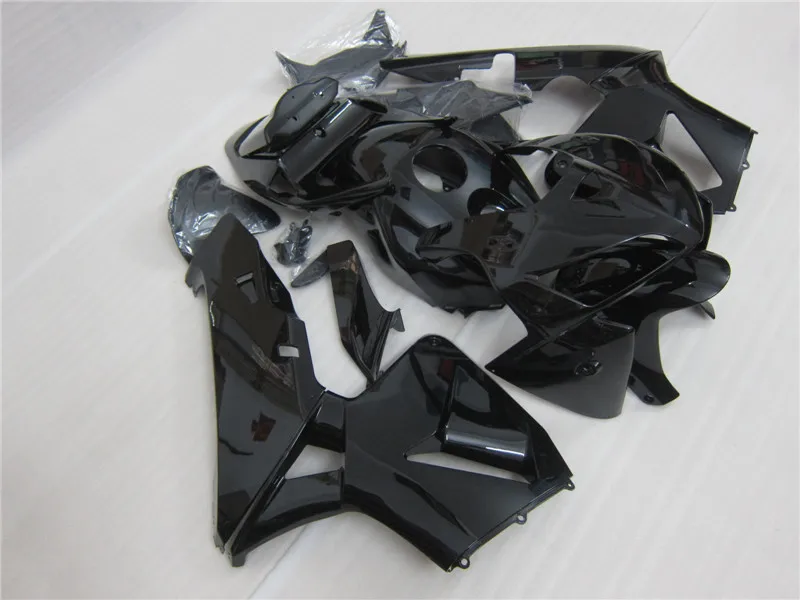 Обтекатели из АБС пластика для HONDA CBR 600 RR 05 06 CBR600RR 2005 2006 глянцевый черный