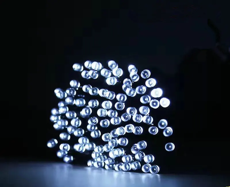 22M 200LED Solar Powered Christmas wedding Xmas fairy String Lights Lighting Garden Garland lamp 8 modes-7 Colors optional