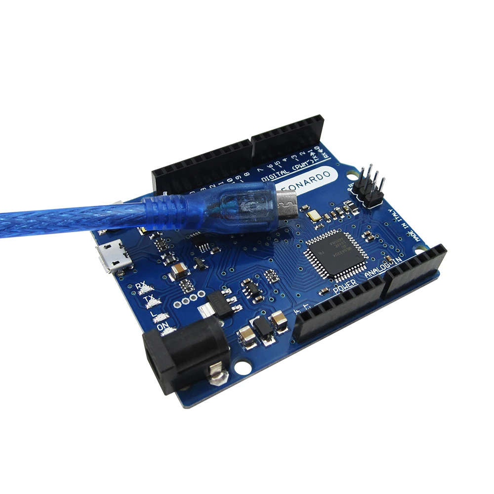 

Макетная плата Leonardo R3 + совместимый USB-кабель (с логотипом)