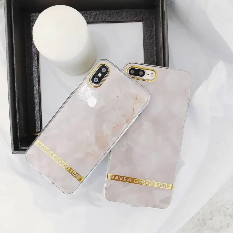 Phone Case For iPhone XR Silicone Mable Cover XS Max 7 Plus X 8 6 6S on Luxury Coque |