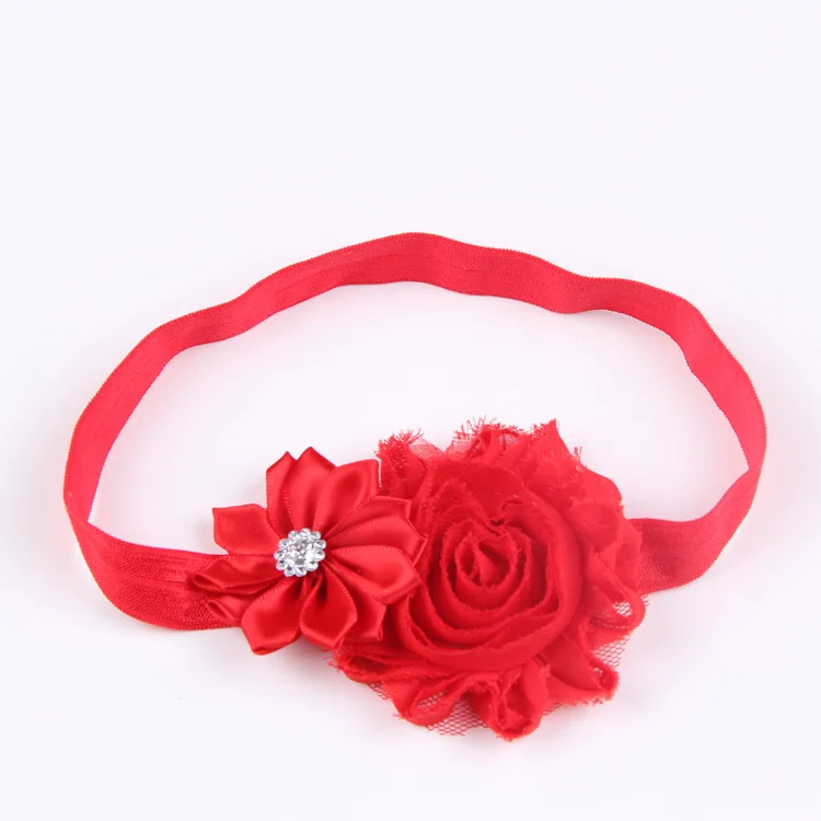 10 Colors baby headbands Baby Headwear Children Flower Pearl Infant Toddler Girl Headband Clips Hairband Hair Band Accessorie резинки для