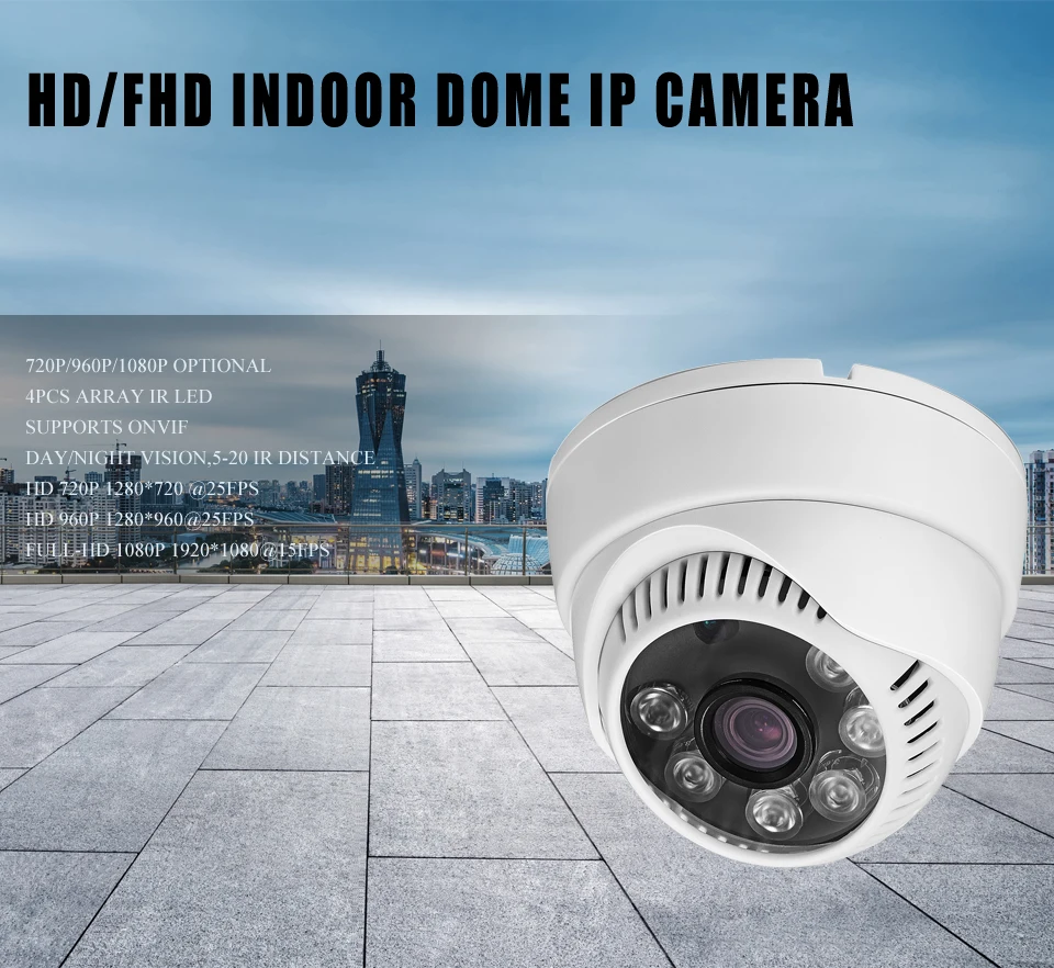 Купольная IP камера BESDER Full HD 1080P ONVIF с датчиком движения|dome ip camera|dome ipcamera onvif |