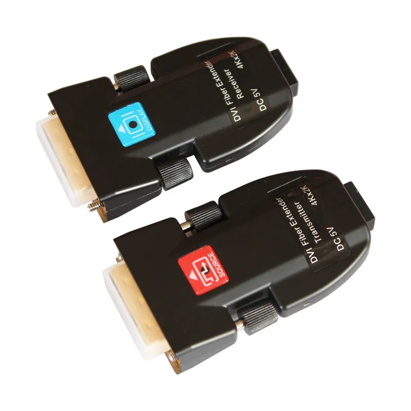 Amoonsky DTR1L 4k * 2k оптоволоконный удлинитель DVI 3840*2160 30 Гц одномодовое волокно