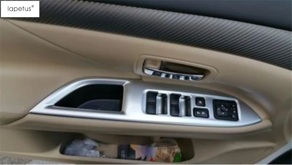 Аксессуары Lapetus для Mitsubishi Outlander 2013 2017 внутренняя дверная ручка панель