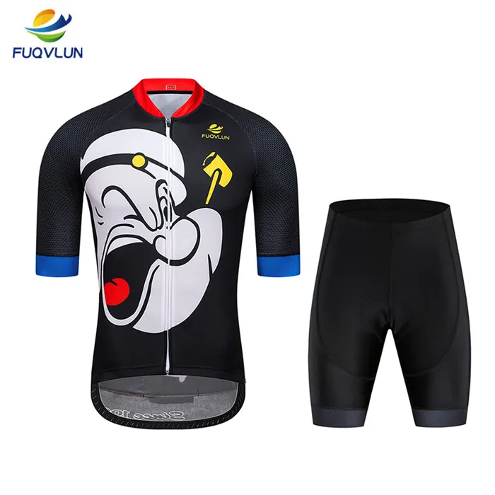 Normal Cycling Set FUQVLUN профессиональная одежда для велоспорта, комплекты для велоспорта, летние мужские комплекты для велоспорта, набор из Джерси для шоссейного велосипеда, Майки для горного велосипеда, одежда для велоспорта - Цвет: Normal Cycling Set