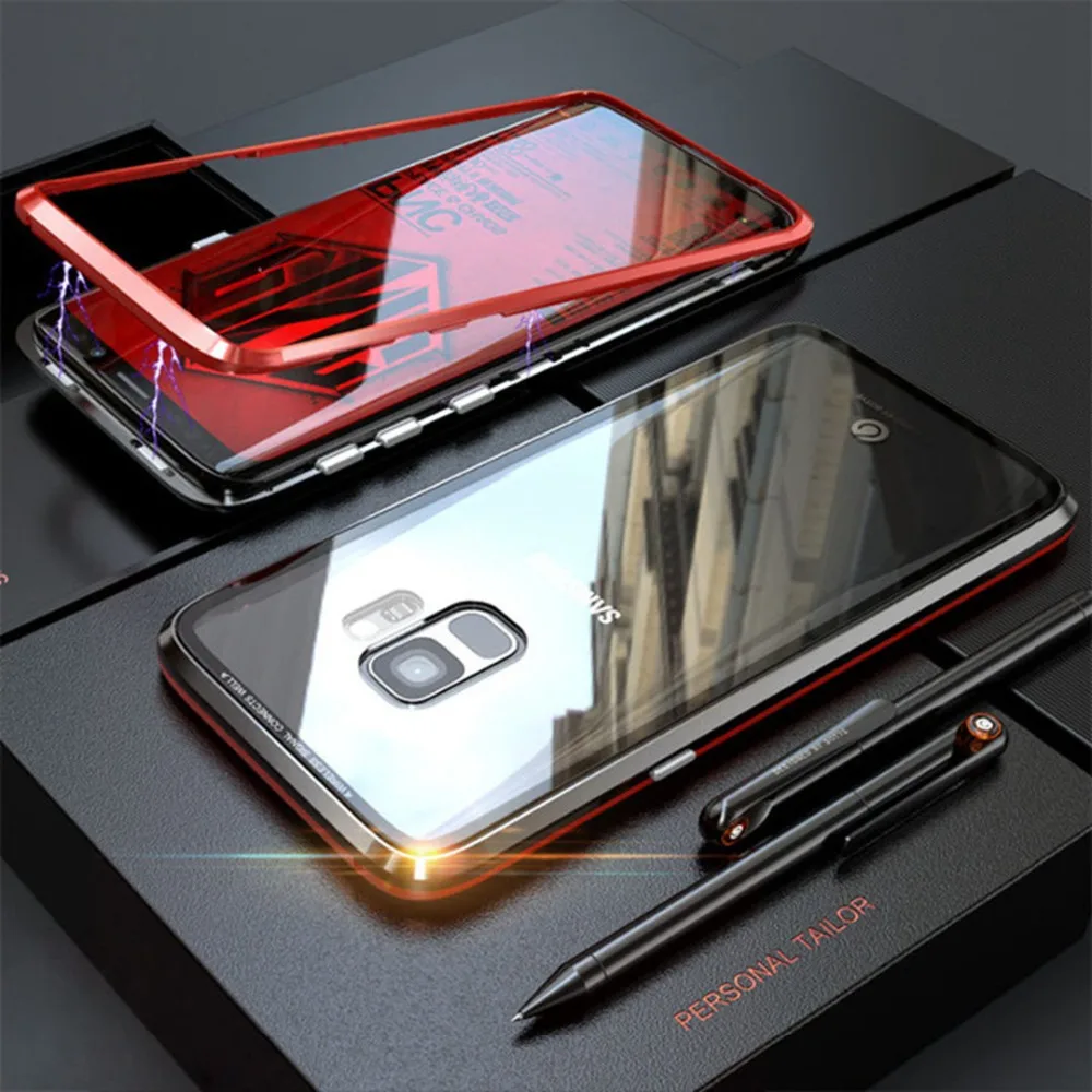 IMIDO Магнитная адсорбционная чехол для телефона samsung Galaxy S9 S8 Plus Note8 S7 Edge