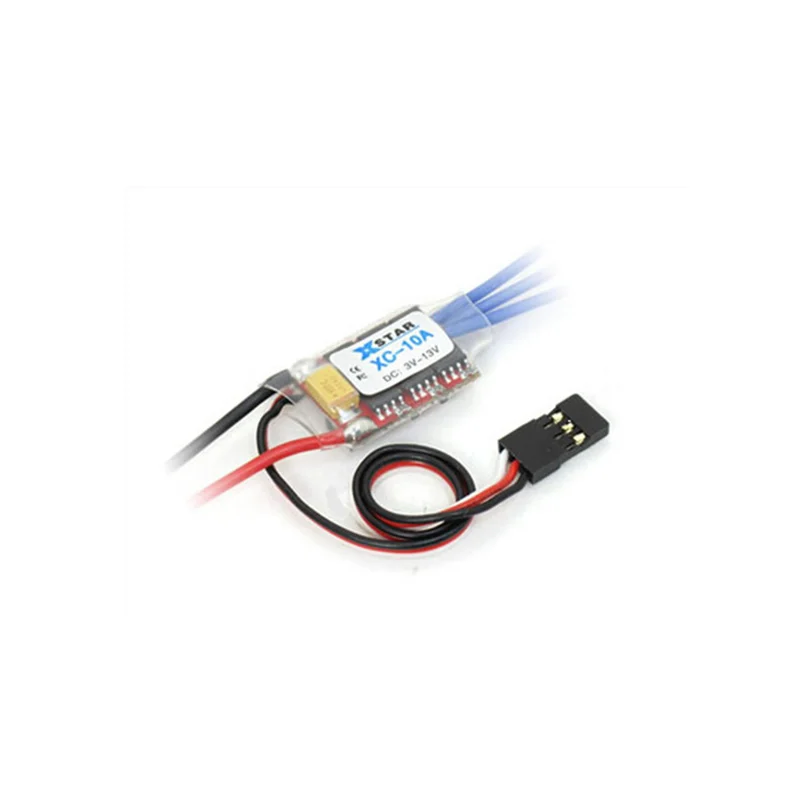 FATJAY XC 10A RC hobby mini q z автомобильный бесщеточный ESC 1 2S 8g Электронный регулятор