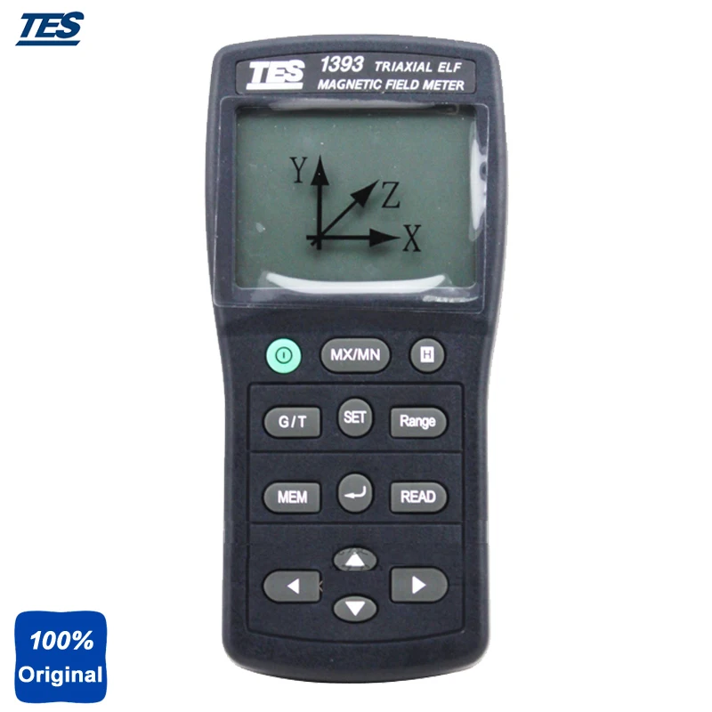 TES 1393 Тестер EMF с тремя осями надежный и простой способ измерения