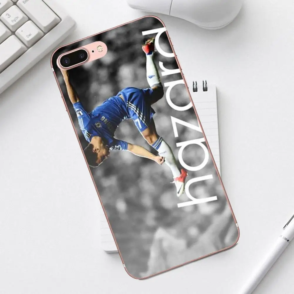 Qdowpz рисунок ТПУ для iPhone 4 4S 5 5C SE 6 6S 7 8 Plus X XS Max XR Galaxy A3 A5 J1 J3 J5 J7 2017 Популярные Eden Hazard 10 |
