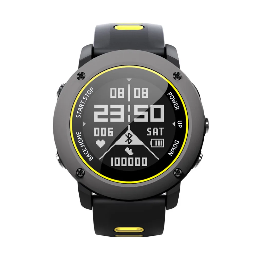 UWear Smart уличные спортивные часы Бег IP68 Водонепроницаемый беговой дорожке Часы Bluetooth Smart Watch Sport шагомер