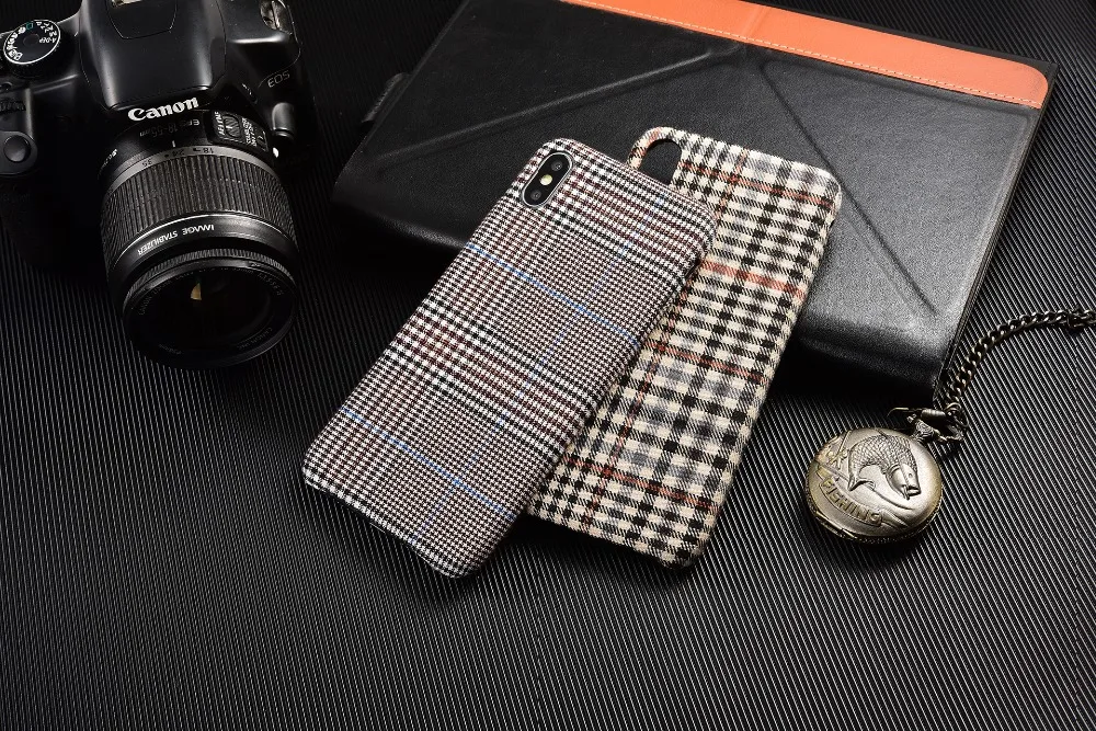 Мягкий тканевый чехол с текстурой для iPhone 7, 8, чехол для телефона iPhone 6, 6 S, чехол для iPhone 6S Plus, чехол для iPhone XR, XS MAX