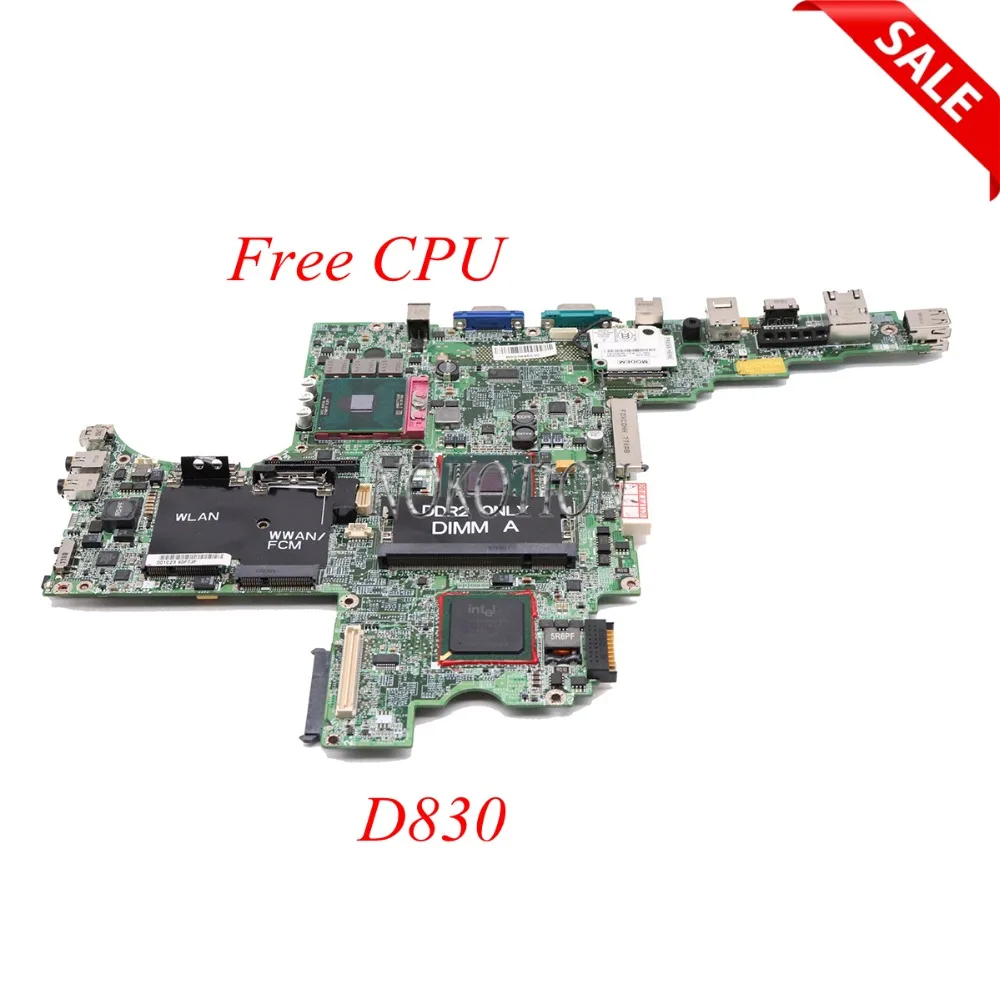Материнская плата NOKOTION DA0JM7MB8E0 REV E PWB DY483 материнская для ноутбука DELL Latitude D830 с