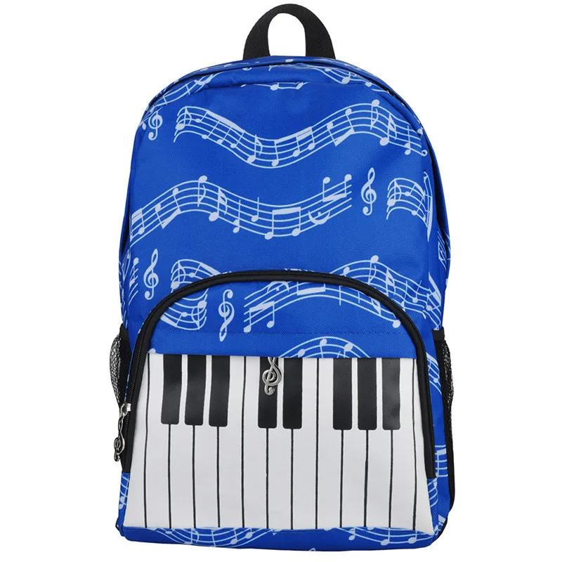 Outdoor Sport Waterproof Backpack Camping Hiking Traveling Cycling Music Symbol Printed Bag Sports Pack Student School Bag|bag sport|hiking