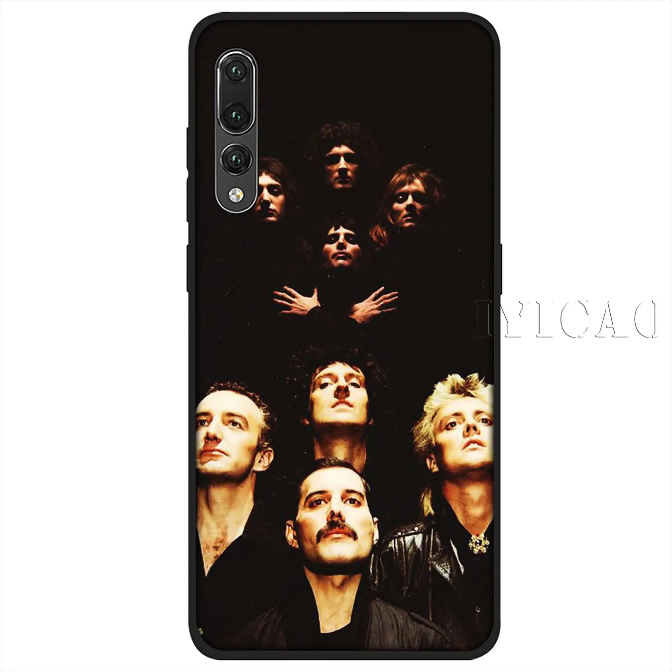 IYICAO Queen Freddie Mercury Soft Silicone Case for Huawei P30 P20 Pro P10 P9 P8 Lite Mini 2017 2016 2015 P smart Z 2019 Cover |