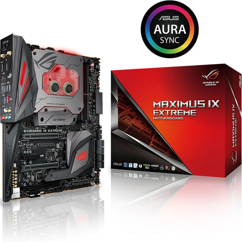 Материнская плата Asus MAXIMUS IX EXTREME M9E Gaming Z270, новое оригинальное обновление биоса для поддержки 9900K