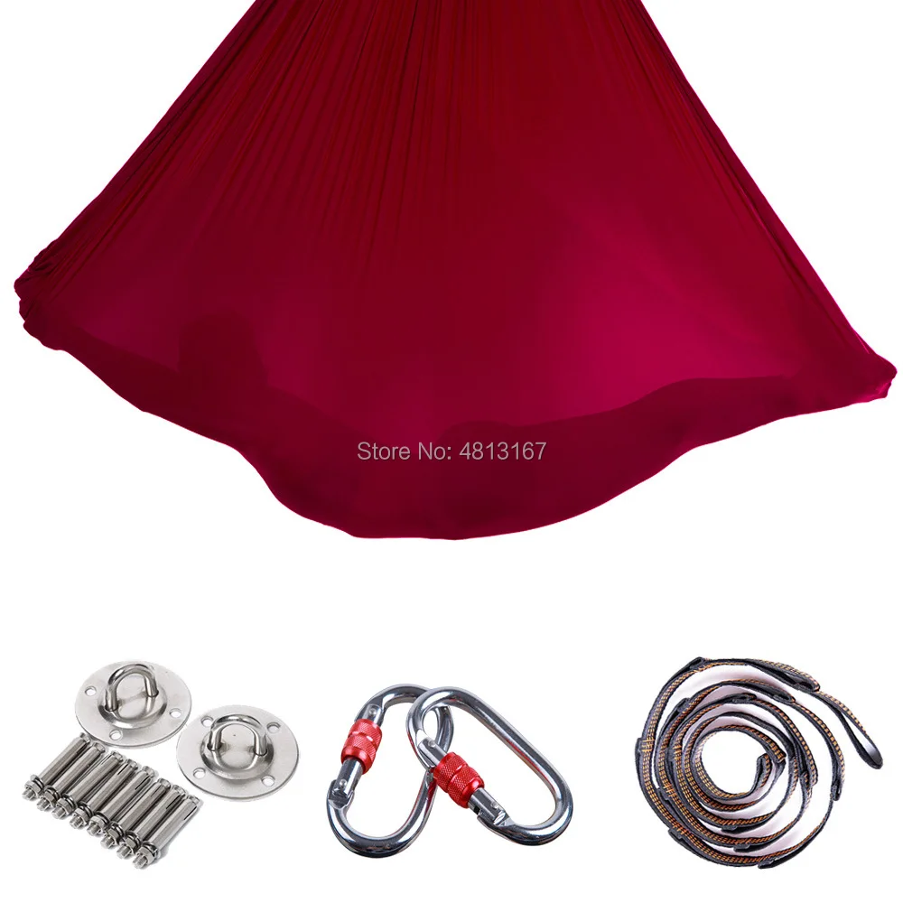 7*2 8 м подвесной гамак для йоги качели полный набор трапеции инверсия снятия