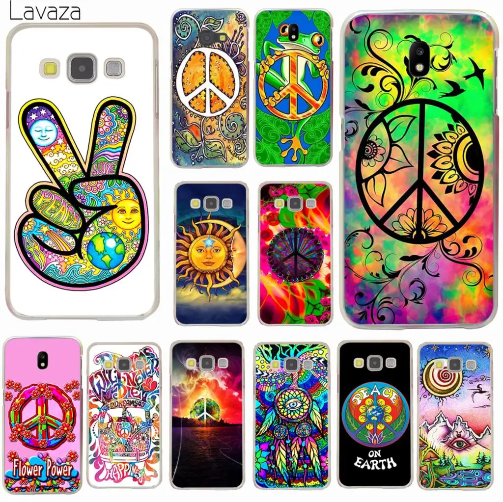 Чехол для телефона Lavaza Hippy Hippie Psychedelic Art Peace Samsung Galaxy J8 J7 Duo J4 J5 J6 Plus 2018 2017 2016 J2 J3 Prime