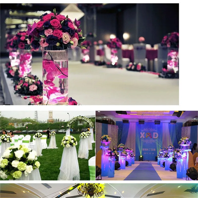 35/45/50 см шелковые розы гортензии пионы искусственные цветочные бутоны и центральные вечерние свадебные фон декора свадебного стола цветок мяч