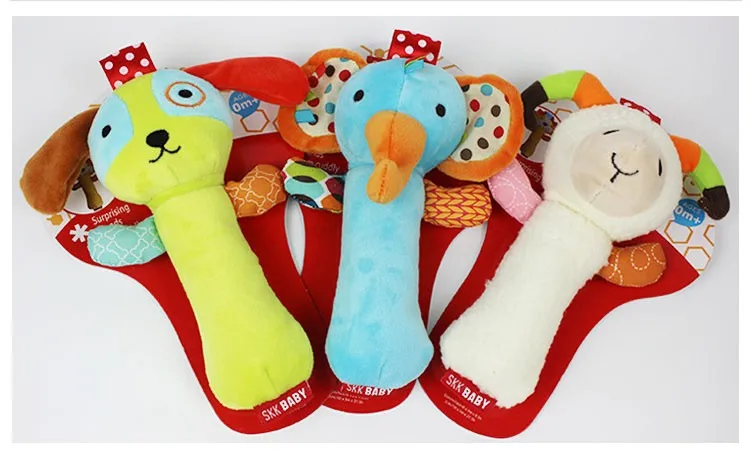 Топ 20 см погремушки для младенцев детская коляска игрушка 0-12 месяцев плюш со