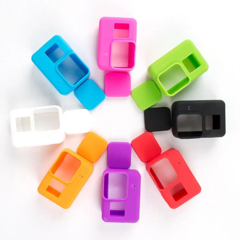 Силиконовая Защитная крышка для объектива защитный чехол корпуса GoPro Hero 5 6 7 Hero5