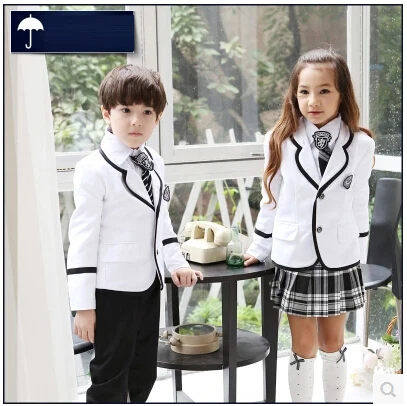 Школьная форма в британском и корейском стиле для детей uniforme escolar детская куртка