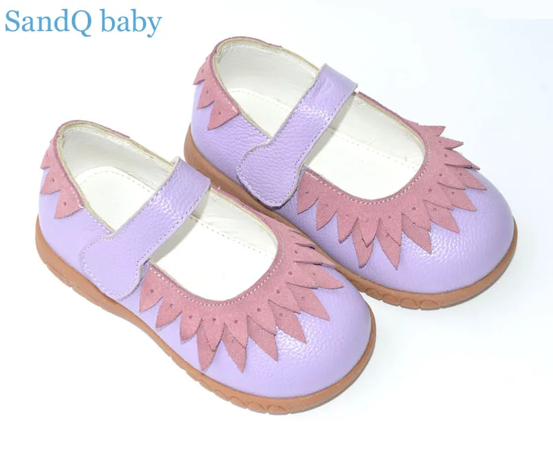 Кожаные туфли для девочек черные мэри джейн с бахромой детская обувь маленьких