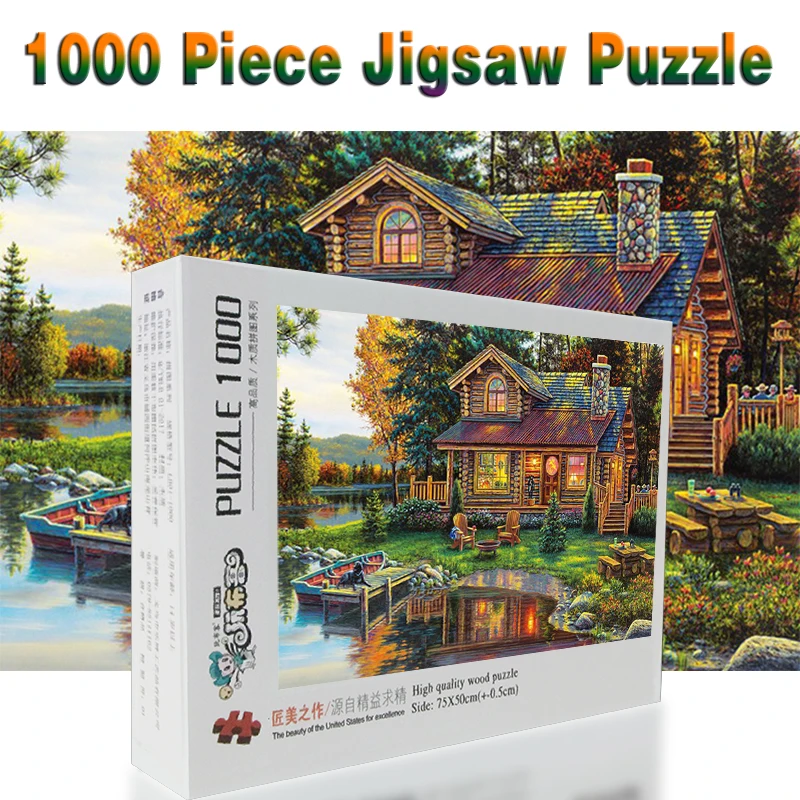 

Jigsaw puzzle 1000/1500 pieces Oil painting kids puzzles educational toys for adults children toy home decoration collectiable