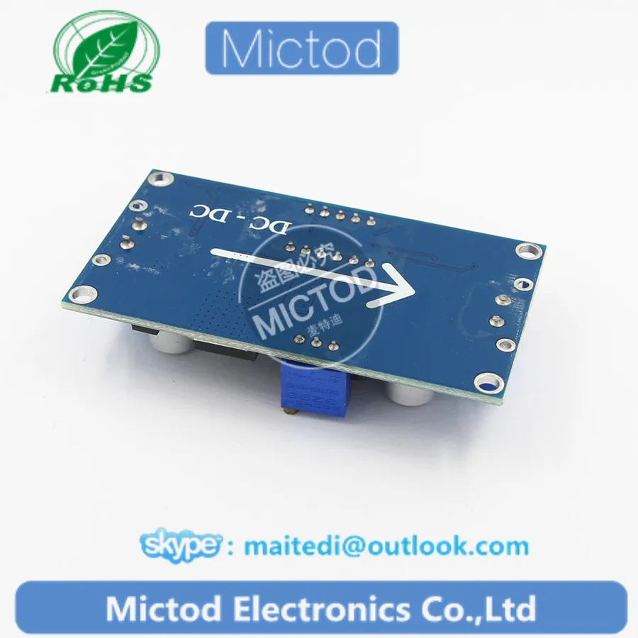 5 шт./лот LM2596 LM2596S модуль питания + LED Вольтметр DC-DC регулируемый ПОНИЖАЮЩИЙ блок с