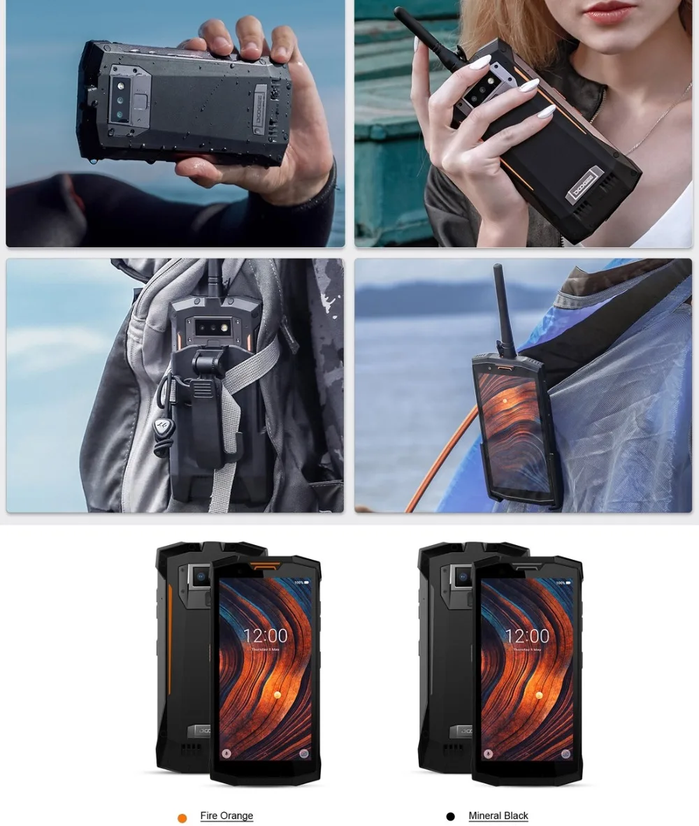 DOOGEE S80 Lite IP68 4 GB + 64 5 99 дюйма MTK6763T Восьмиядерный влагонепроницаемые Walkie Talkie 10080 mAh