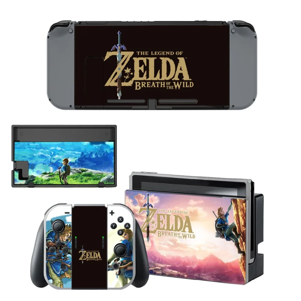 Легенда о Зельде наклейка для кожи виниловая для kinderdoswitch наклейка s skins для Kind Switch NS консоль и джойстики Joy-Con