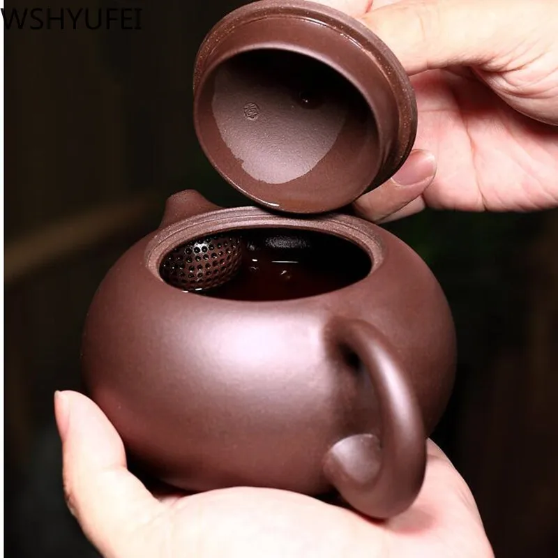 

Teapot 300ml Large capacity Shih Tzu Teapot Master Li Xiaolu Handmade tea set Smooth water Drinking utensils WSHYUFEI