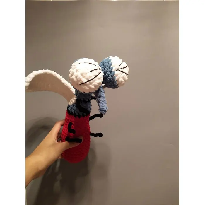 32*14 см версия Q Москитная ручная вязка крючком узор Amigurumi Baby милая мягкая плюшевая