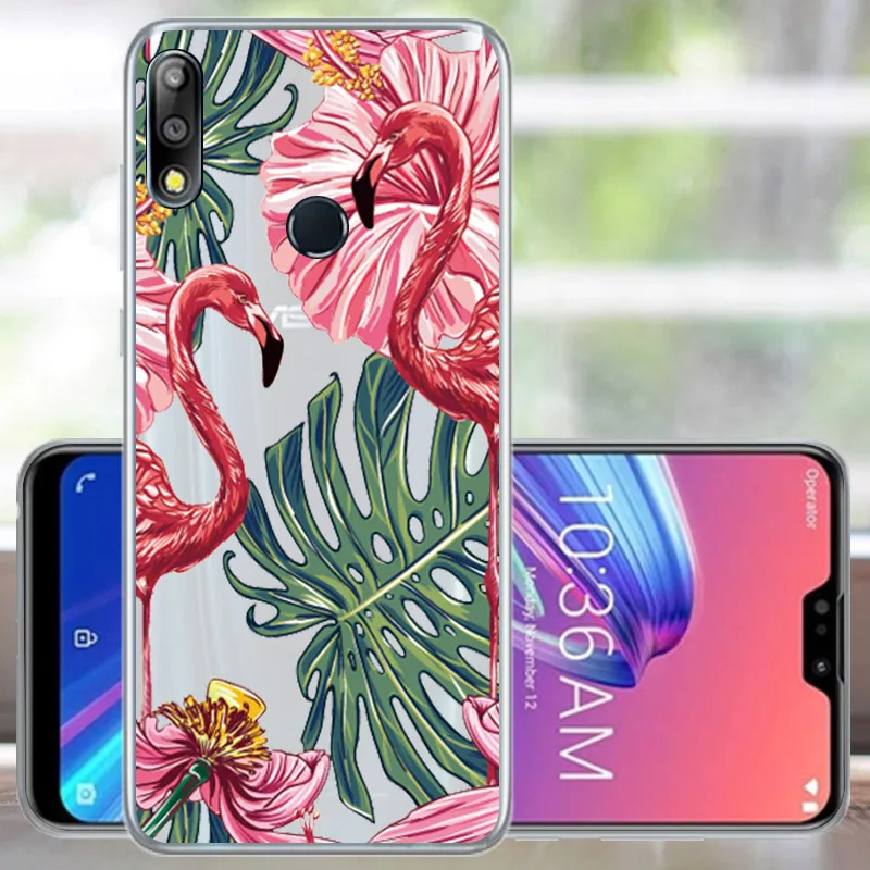 Чехол для телефона Asus Zenfone Max Pro M2 ZB631KL силиконовый мягкий матовый чехол ZenFone ZB633KL