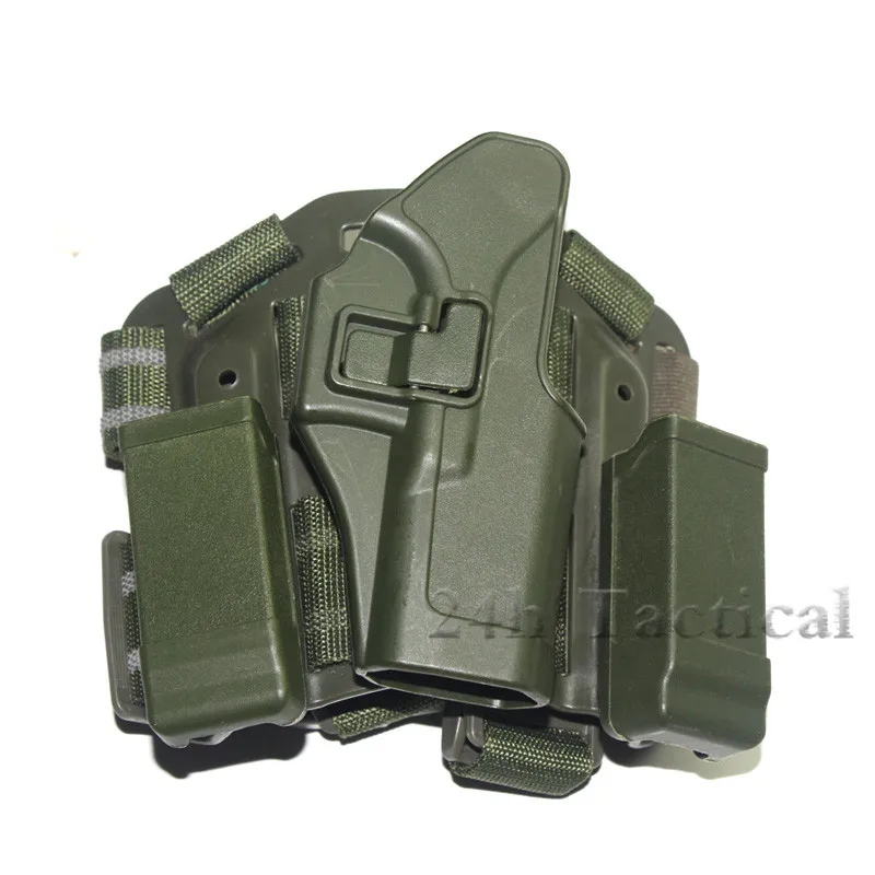 CQC Glock ножная кобура для пистолета 17 19 22 23 Тактический Открытый CS Игры Пистолет