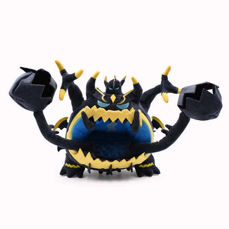 Аниме Greninja Magnezone Zeraora Gliscor pikqchu Poipole Guzzlord Buzzwole Genesect Peluche плюшевые мягкие игрушки Рождественский подарок - Цвет: Guzzlord