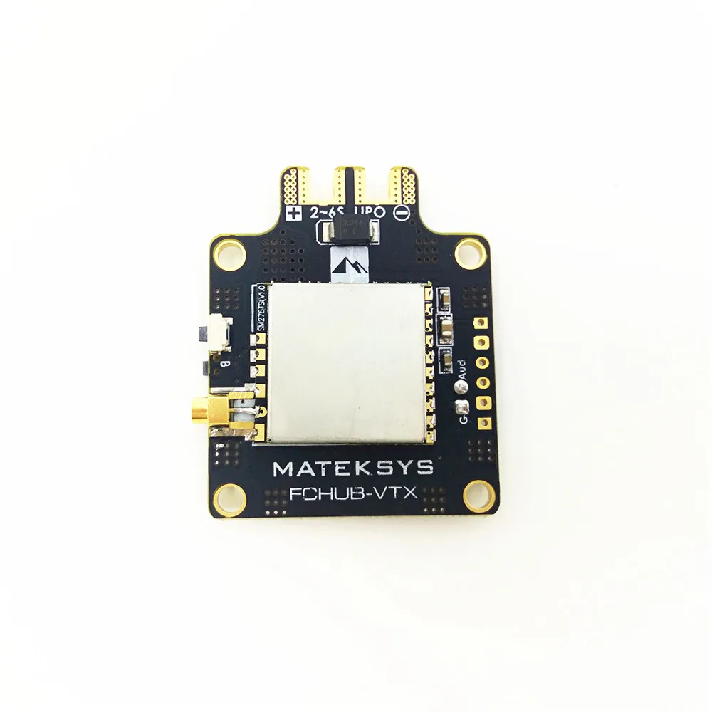 Видеопередатчик Mateksys переключаемый с мультиротора 6 ~ 27 в 5 В/1 А BEC 8G 40 каналов