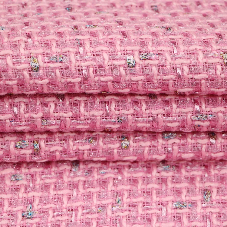 Бесплатная доставка окрашенная твидовая ткань 4 цвета с лентой и цветной