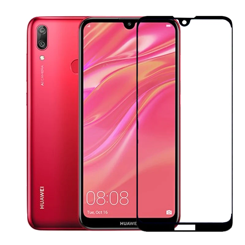 Закаленное HD стекло для Huaweii Huawei Y7 2019 Защита экрана Y 7 72019 Y72019 DUB LX1 9H защитное