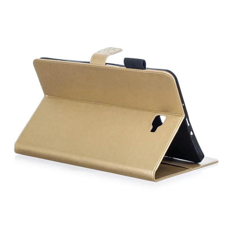 Модный чехол книжка из искусственной кожи для Samsung Galaxy Tab A a6 10 1 2016 SM T585 T580 откидной