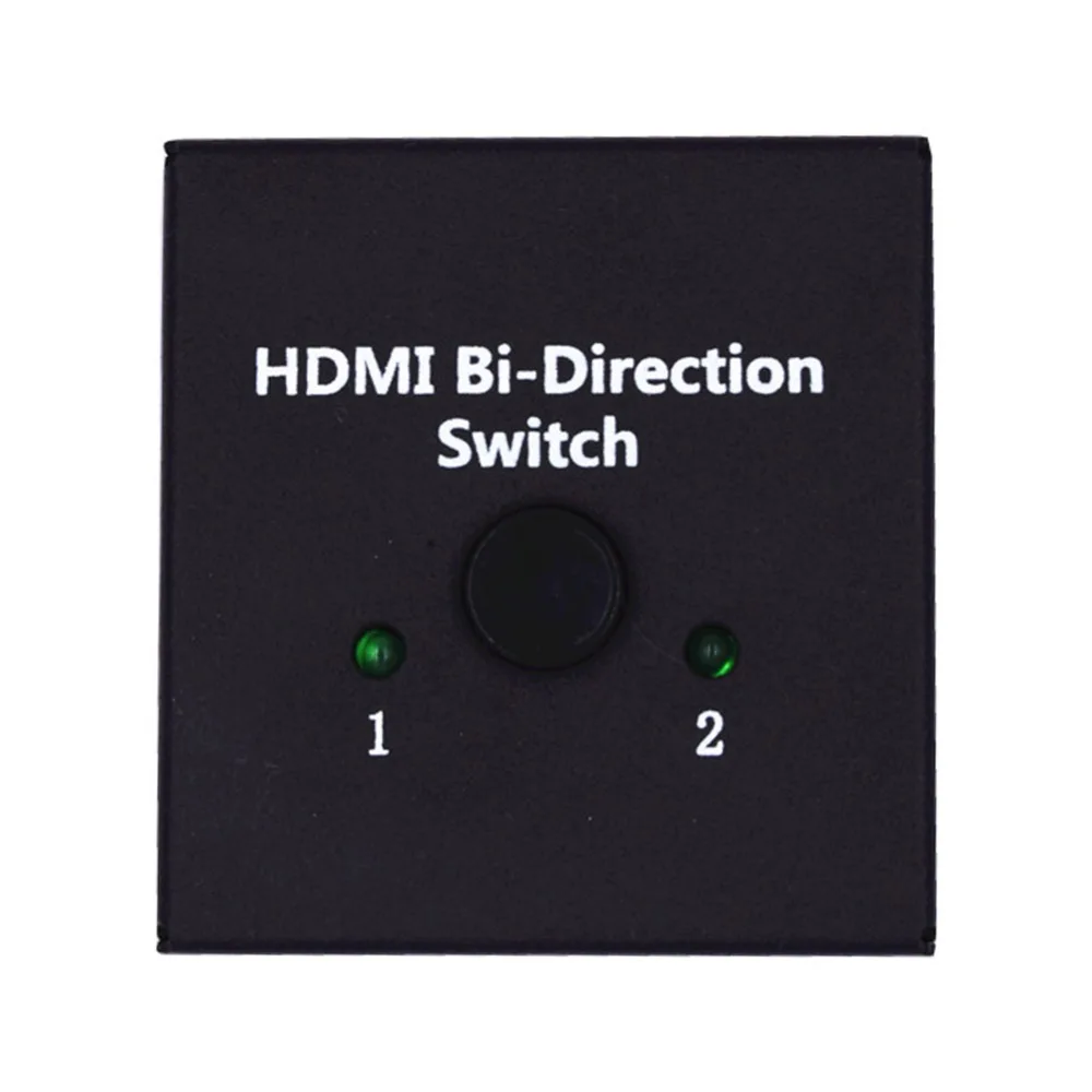 HDMI 2 In 1 Out Smart Bidirectional Support 4K Dual LED Display Converters 2.0 Switch Hub HDCP 3D 1080p Adapter | Электроника