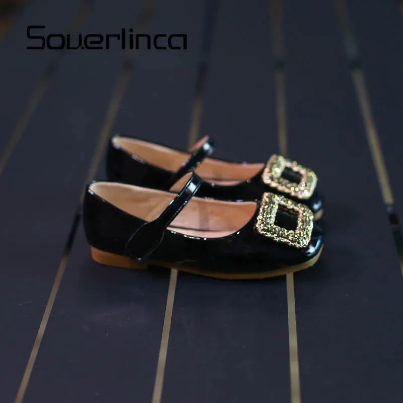 Souerlinca Shoes For Kids Autumn/Spring Fashion Girl PU Casual Pretty Girls SL18-025 |