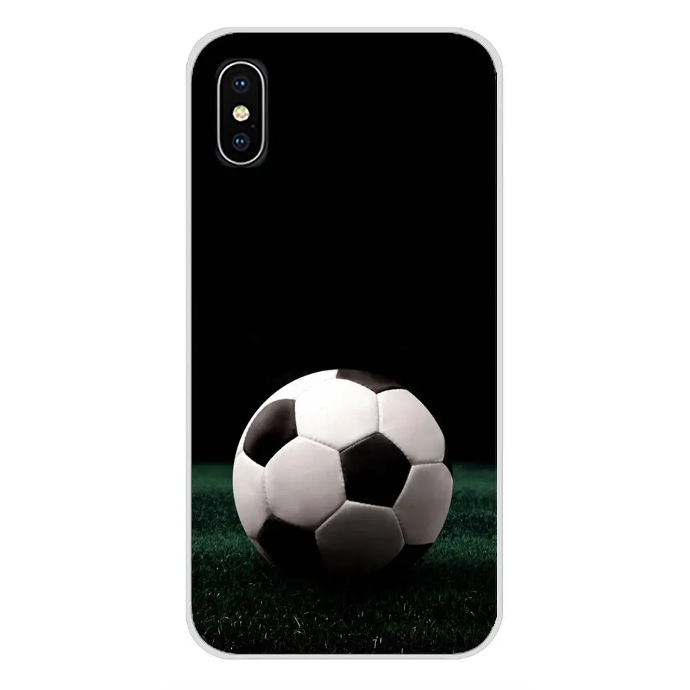Fire Football Soccer Ball Accessories Phone Cases Covers For Motorola Moto X4 E4 E5 G5 G5S G6 Z Z2 Z3 G G2 G3 C Play Plus | Мобильные