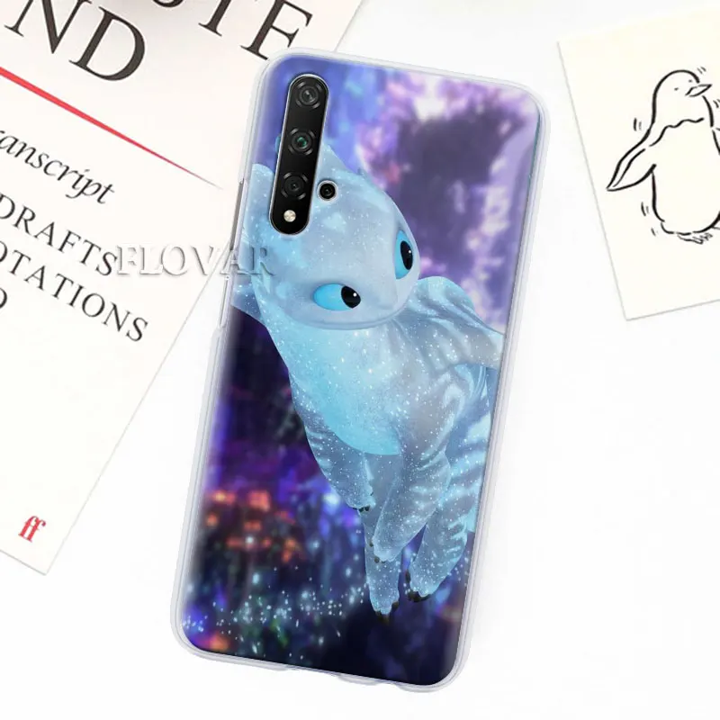 Чехол для телефона, чехол для Honor 20 Pro 9 10 Lite 8X 8A 8C 8S 7A 7S Y7 Y9 V20, Беззубик, Как приручить дракона, Жесткий PC Ca