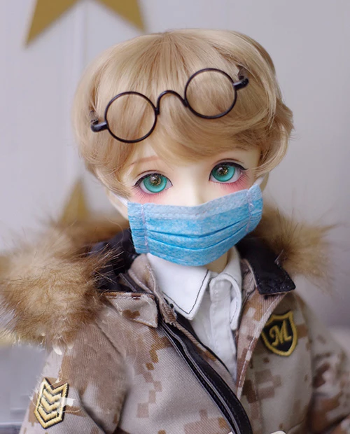 Парики Для шарнирных кукол flaxen золотые короткие волосы для BJD DD SD MSD YOSD 1/3 1/4 1/6
